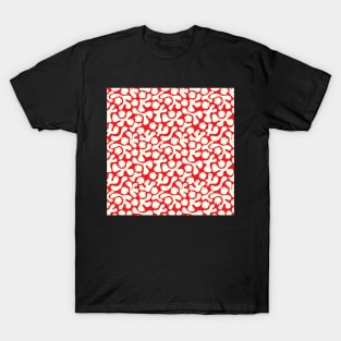 RED MATISSE INSPIRED PATTERN T-Shirt